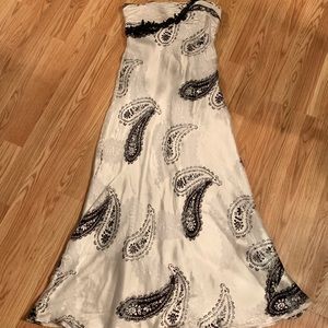Paisley patterned dress